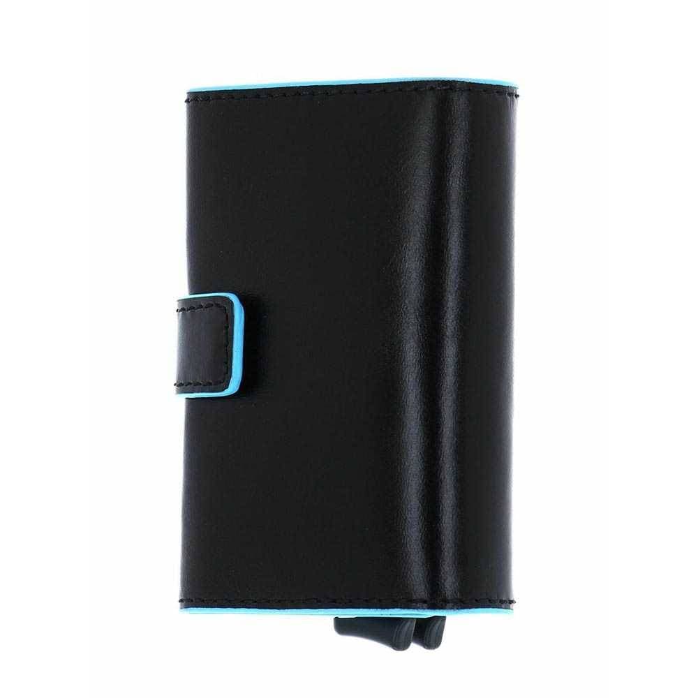 PIQUADRO Portacarte  Blue Square Nero Pelle - PP5472B2R-N - 8