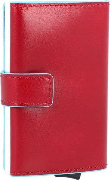 PIQUADRO Portacarte  Blue Square rosso RFID - PP5649B2R-R - 8