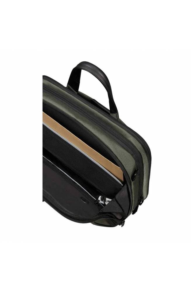 SAMSONITE Borsa  PRO-DLX Bailhandle Verde espandibile - KM2-04004 - 5