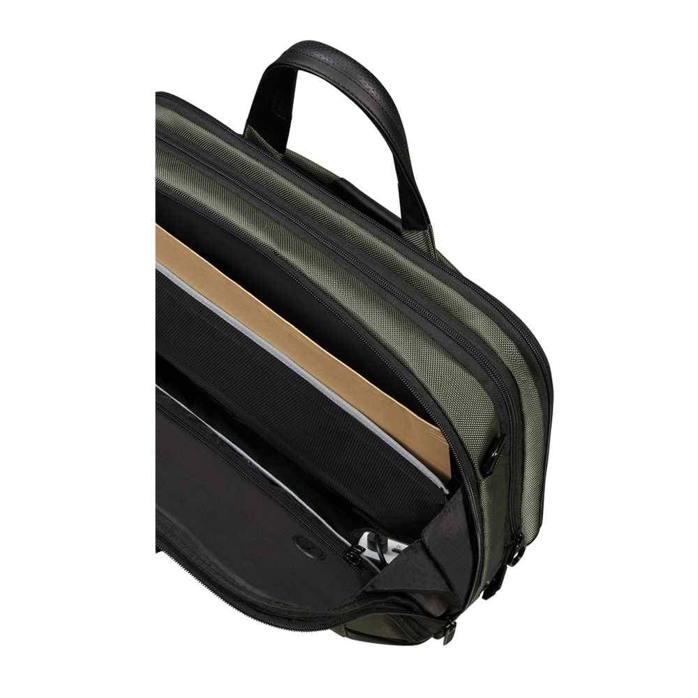 SAMSONITE Borsa  PRO-DLX Bailhandle Verde espandibile - KM2-04004 - 6