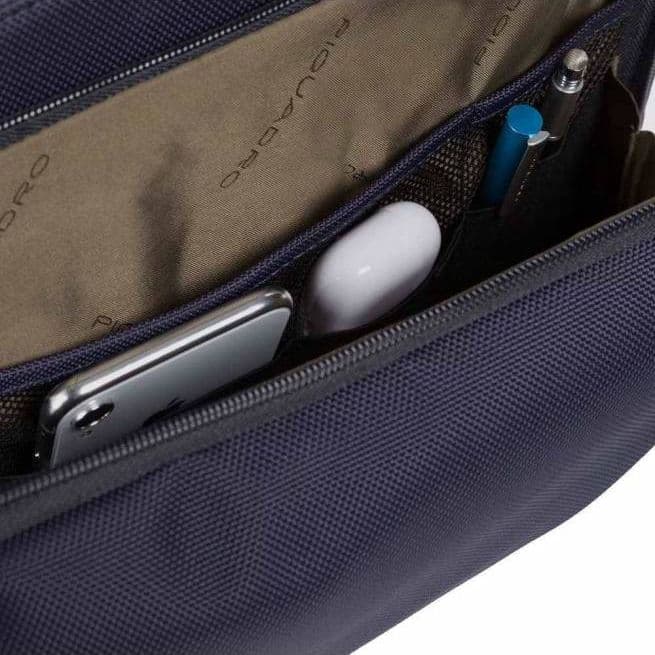 PIQUADRO Borsa  Brief 2 Messenger Blu - CA1592BR2-BLU - 7