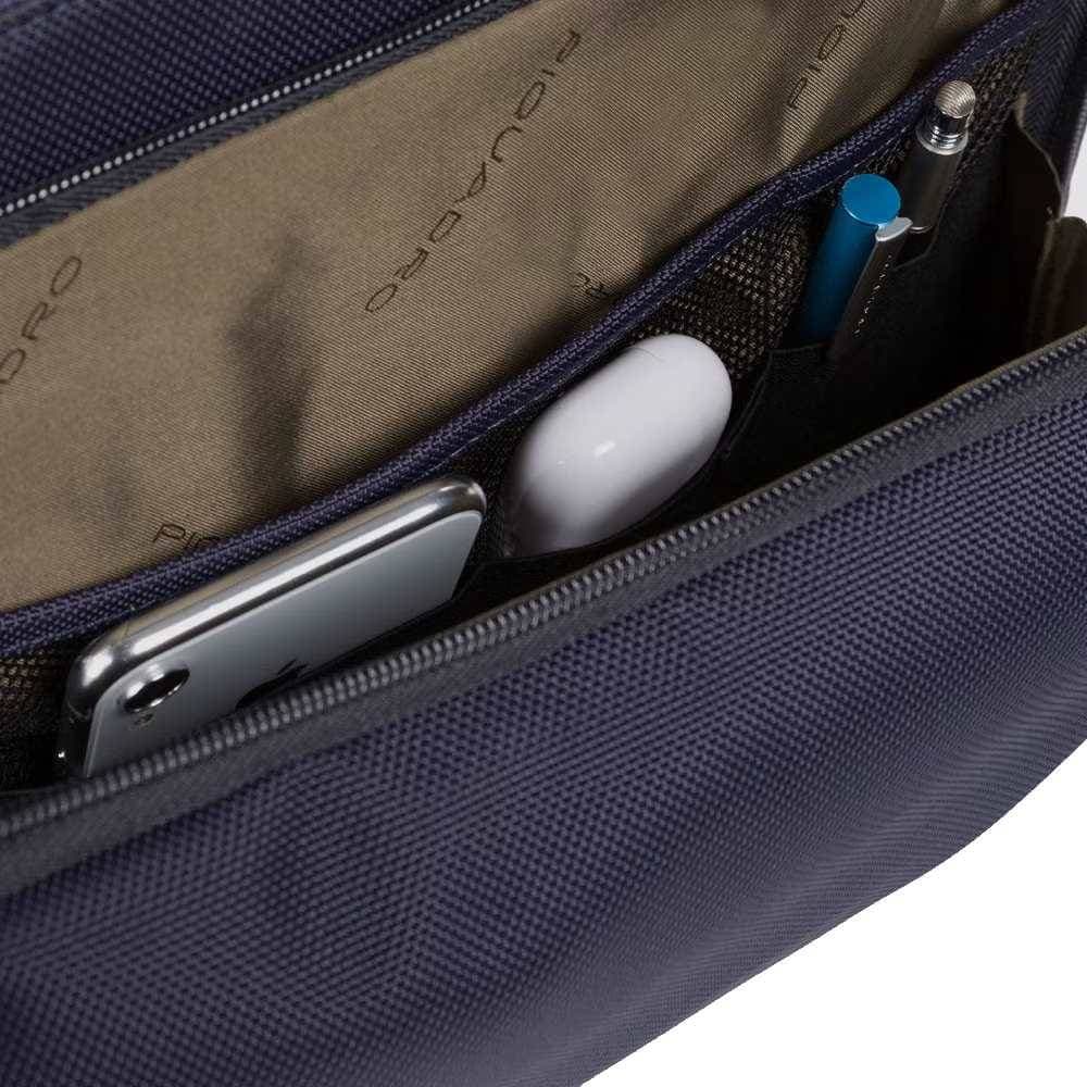 PIQUADRO Borsa  Brief 2 Messenger Blu - CA1592BR2-BLU - 8