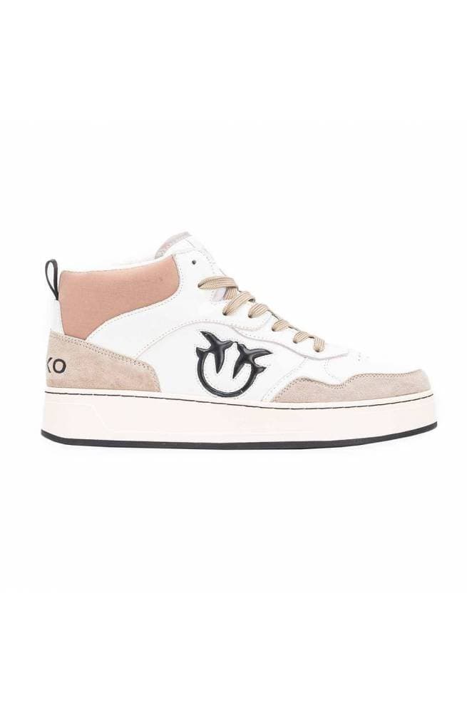 Pinko Scarpe PINKO Detroit Sneakers Donna Bianco - 101690-A13U-T3R-36 - 9