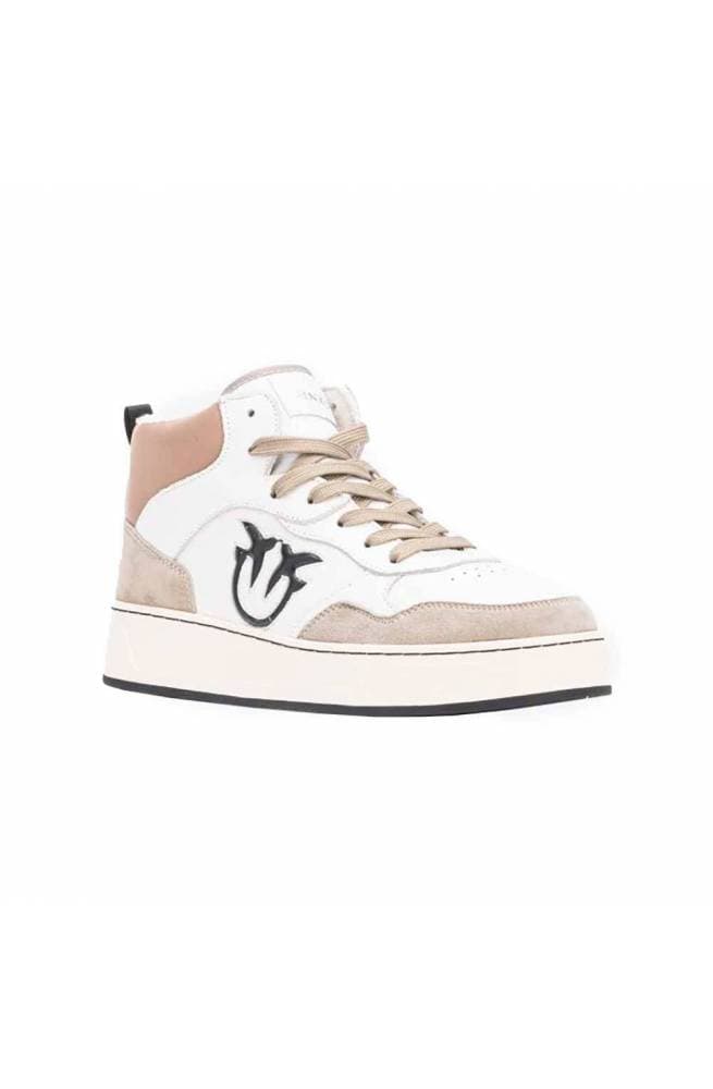 Pinko Scarpe PINKO Detroit Sneakers Donna Bianco - 101690-A13U-T3R-36 - 3