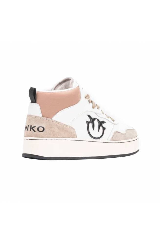 Pinko Scarpe PINKO Detroit Sneakers Donna Bianco - 101690-A13U-T3R-36 - 5