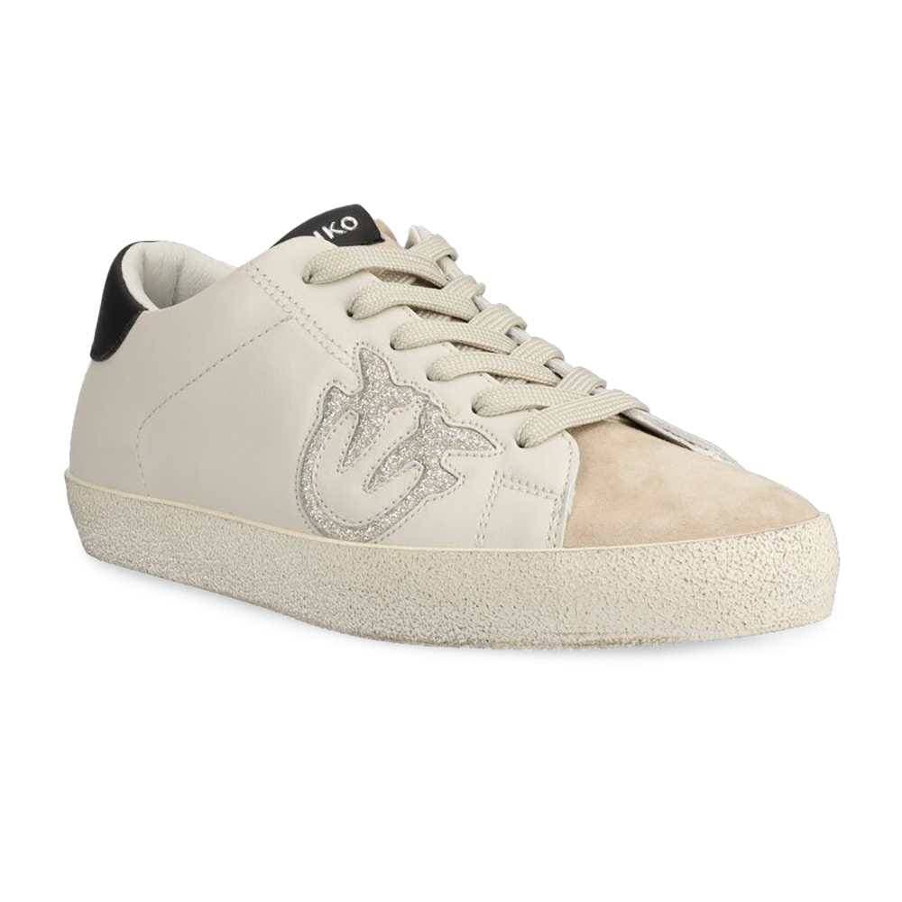 Pinko Scarpe PINKO Seattle Sneakers Donna Bianco - 101631-A18A-H6F-37 - 2