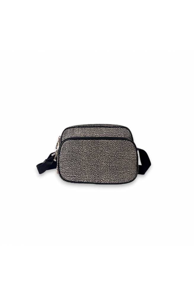 Borbonese Borsa a tracolla BORBONESE Donna OP naturale/ Nero - 934134-I15-X11 - 7
