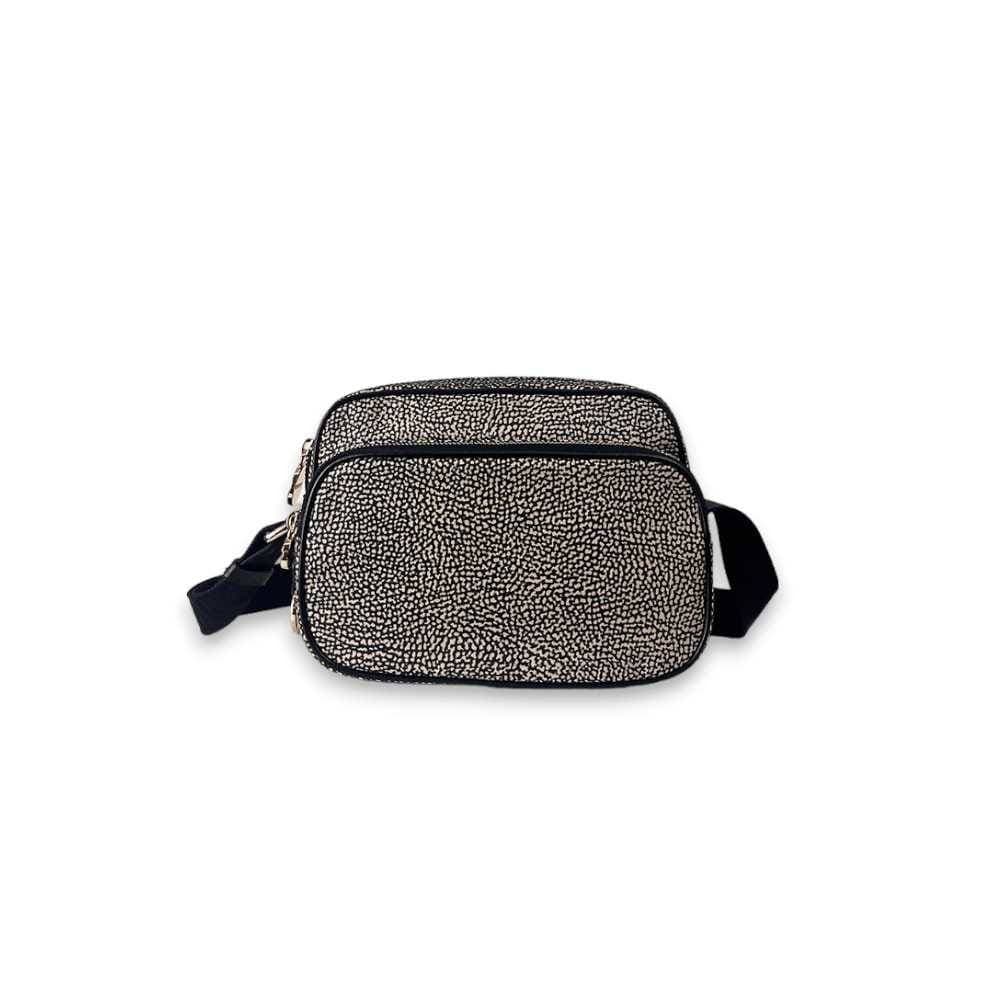 Borbonese Borsa a tracolla BORBONESE Donna OP naturale/ Nero - 934134-I15-X11 - 2