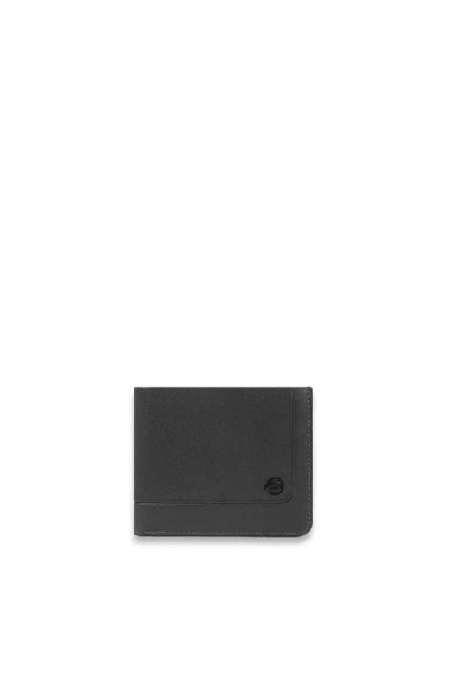 PIQUADRO Portafoglio  S130 Uomo Nero - PU3891S130R-N - 3