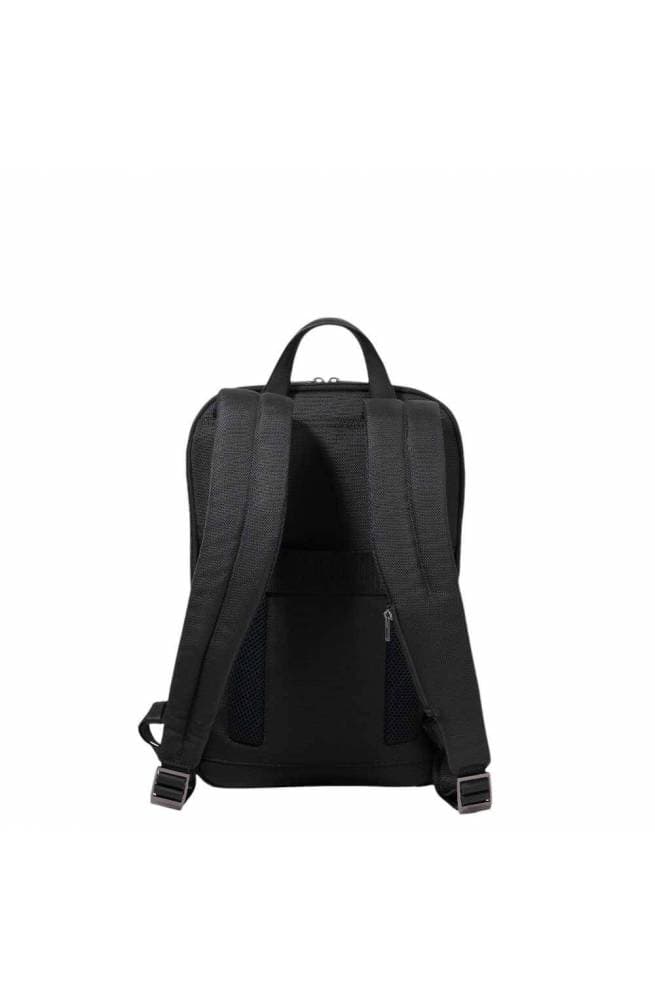 PIQUADRO Zaino  Brief pelle e tessuto Nero - CA6384BR2-N - 5