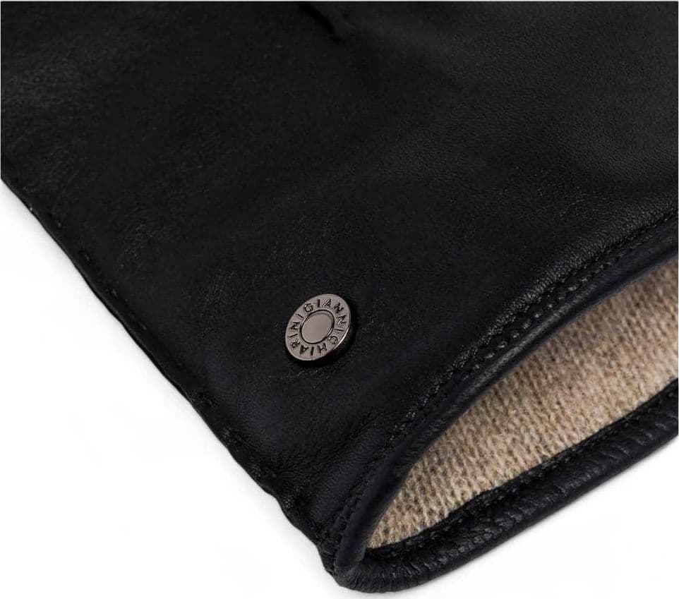 GIANNI CHIARINI Guanti  START Uomo Pelle Nero - 11125NA13683 - 4