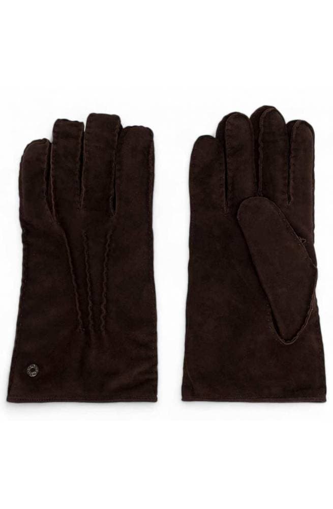 GIANNI CHIARINI Guanti  Uomo Camoscio Marrone - 11126CM13686 - 5