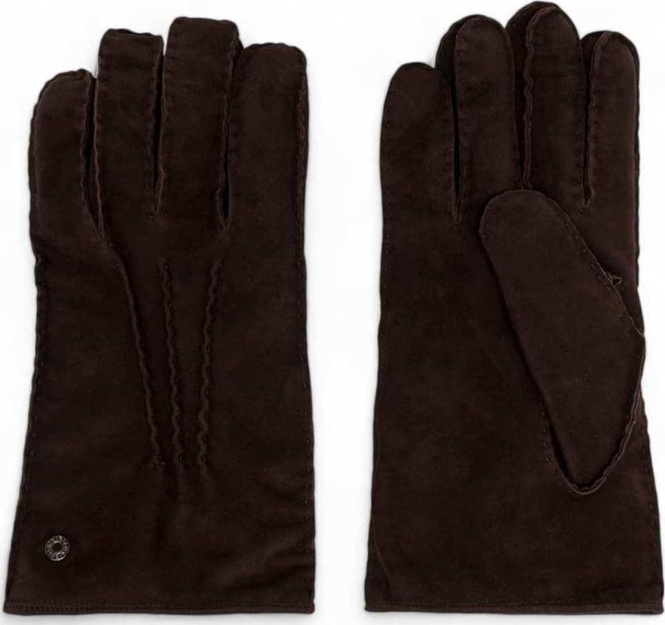GIANNI CHIARINI Guanti  Uomo Camoscio Marrone - 11126CM13686 - 2