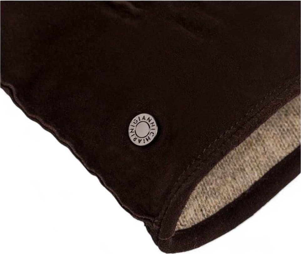 GIANNI CHIARINI Guanti  Uomo Camoscio Marrone - 11126CM13686 - 4