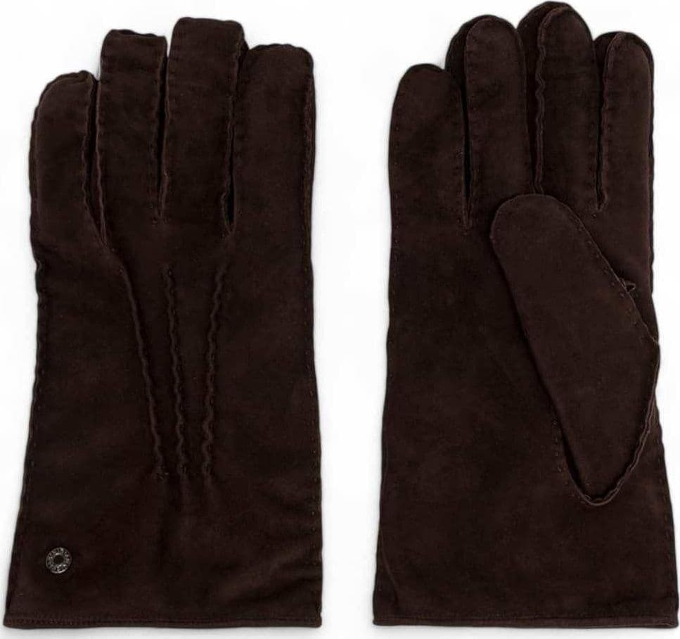 GIANNI CHIARINI Guanti  Uomo Camoscio Marrone - 11126CM13687 - 2