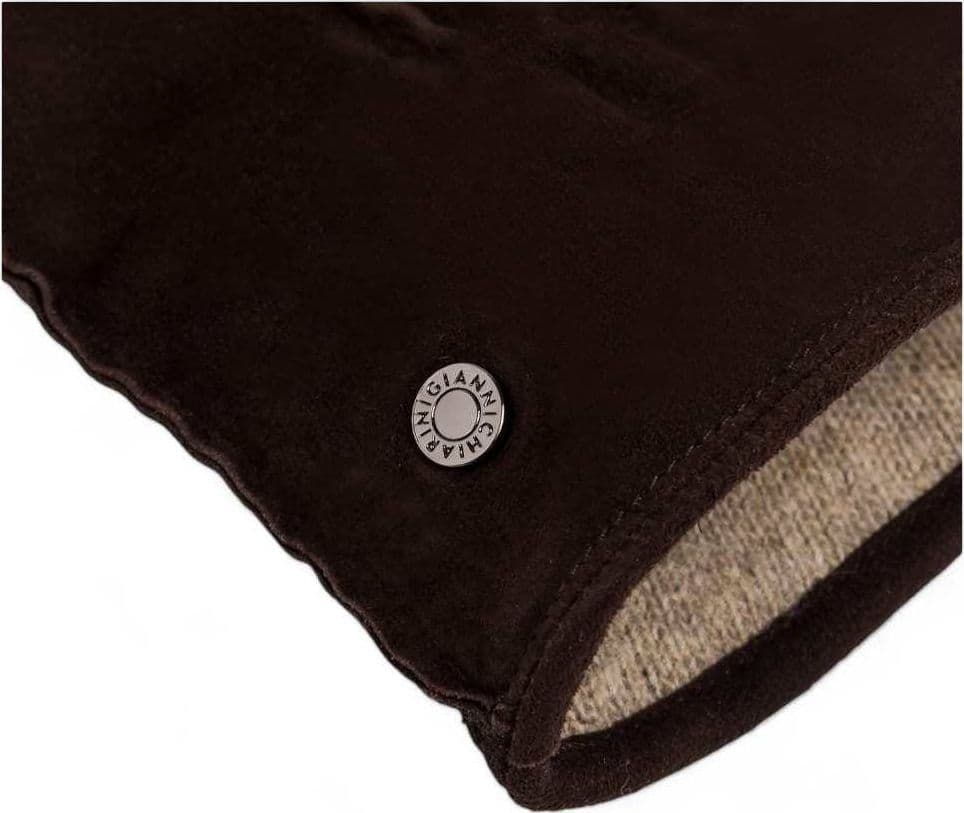 GIANNI CHIARINI Guanti  Uomo Camoscio Marrone - 11126CM13687 - 4