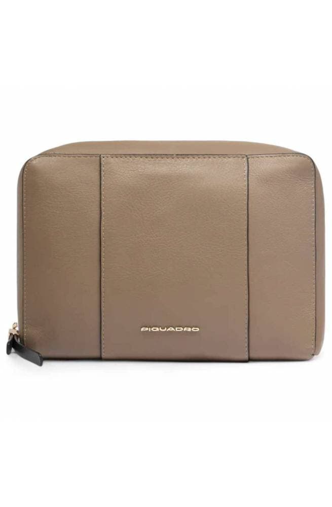 PIQUADRO Beauty case  W92 Donna Pelle Beige - BY6543W92-TO - 9