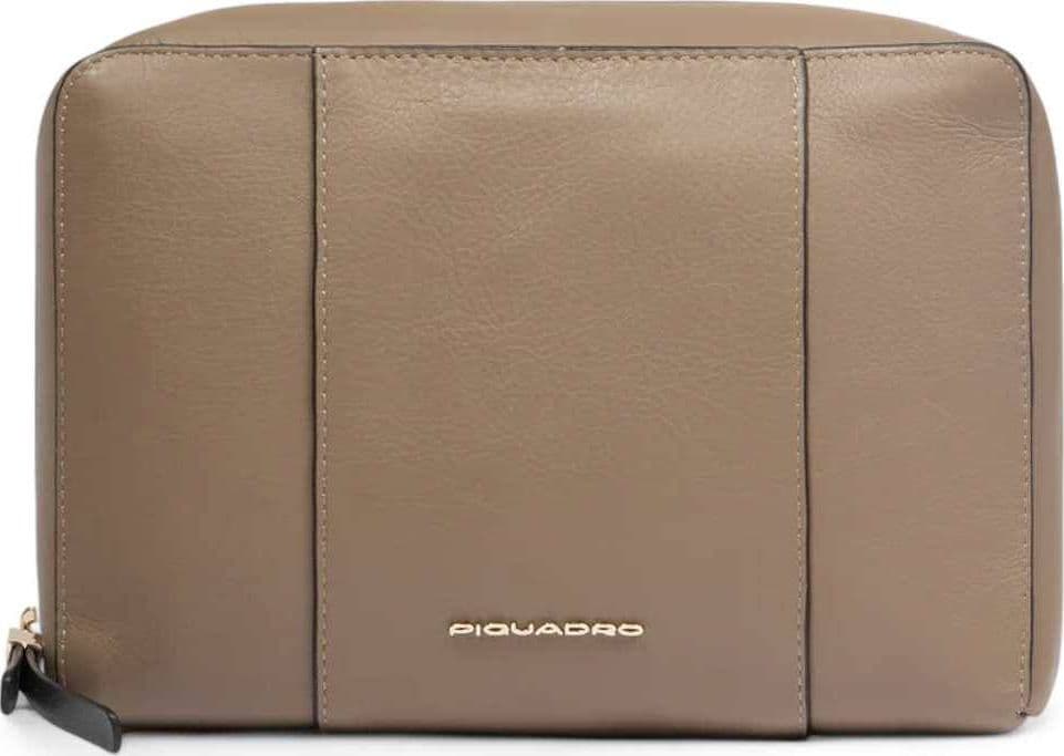 PIQUADRO Beauty case  W92 Donna Pelle Beige - BY6543W92-TO - 2