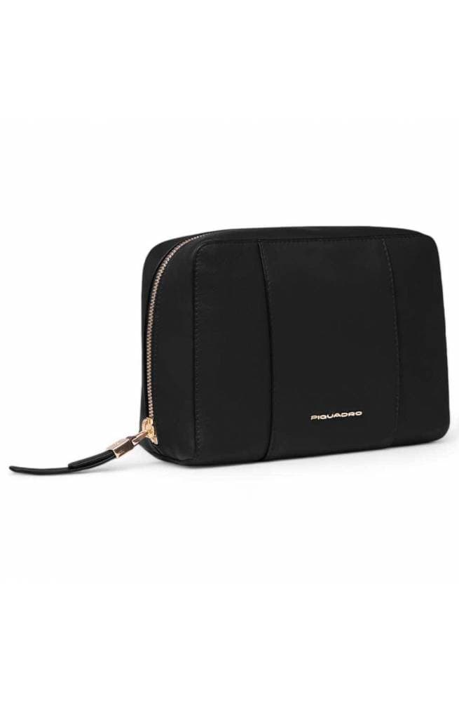 PIQUADRO Beauty case  W92 Donna Pelle Nero - BY6543W92-N - 3
