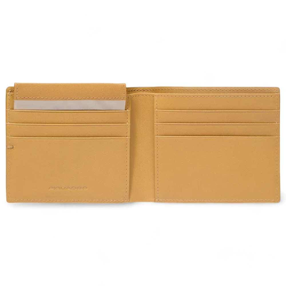 PIQUADRO Portafoglio  Uomo Pelle Giallo - PU3891W135R-G - 6