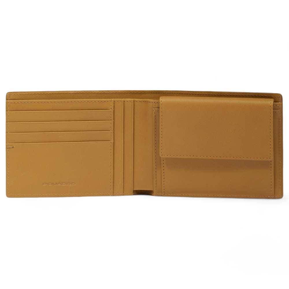 PIQUADRO Portafoglio  w135 Uomo Giallo - PU257W135R-G - 8