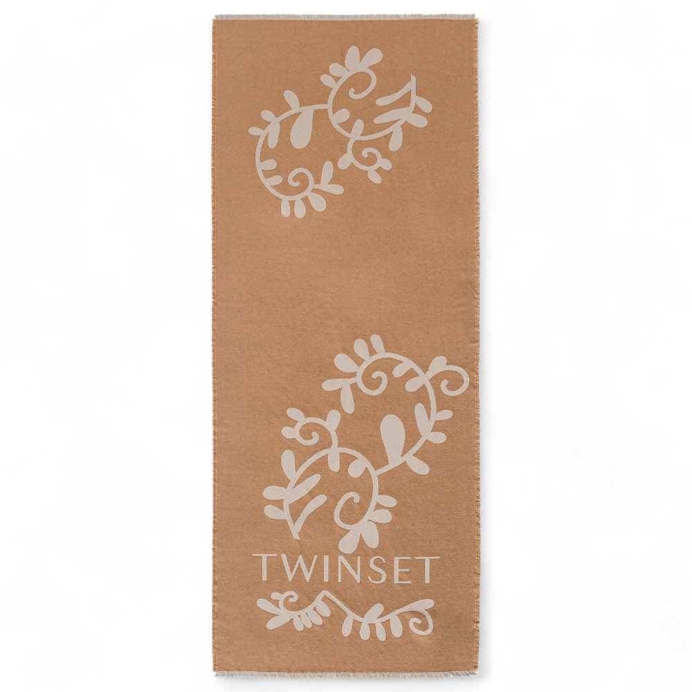 TWIN-SET Sciarpa  Donna Beige - 242TO5100-11754 - 2