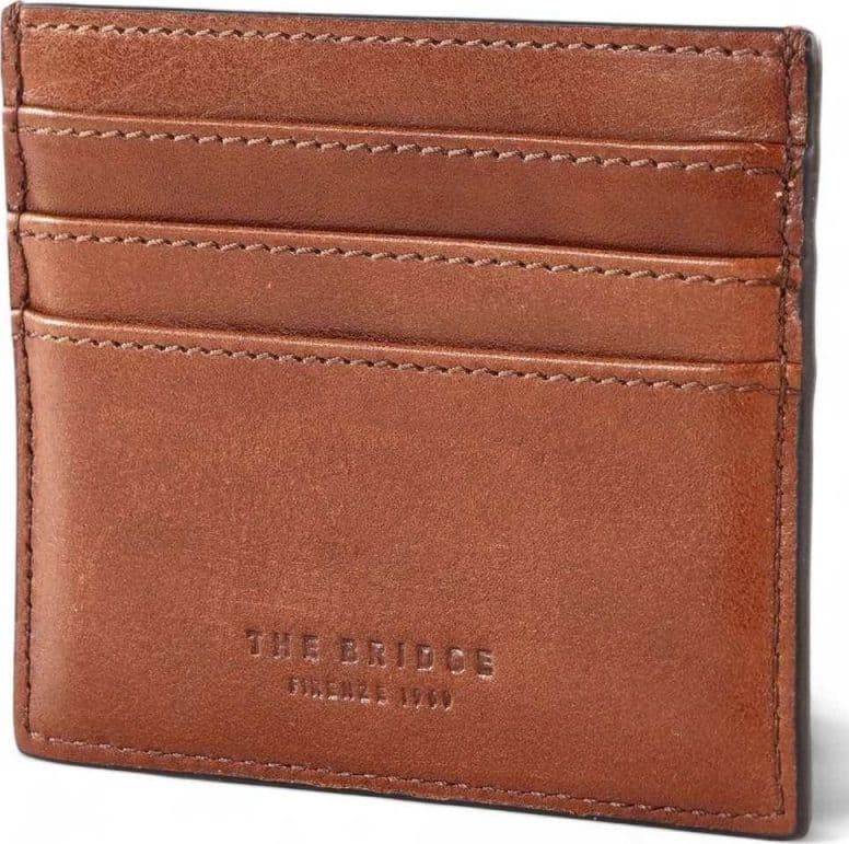 THE BRIDGE FIRENZE Portacarte The Bridge Uomo Marrone Pelle - 01420401-1A - 3