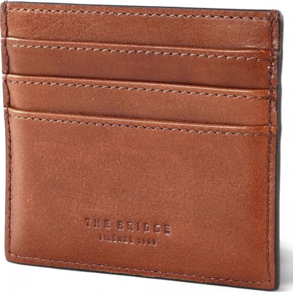 THE BRIDGE FIRENZE Portacarte The Bridge Uomo Marrone Pelle - 01420401-1A - 4