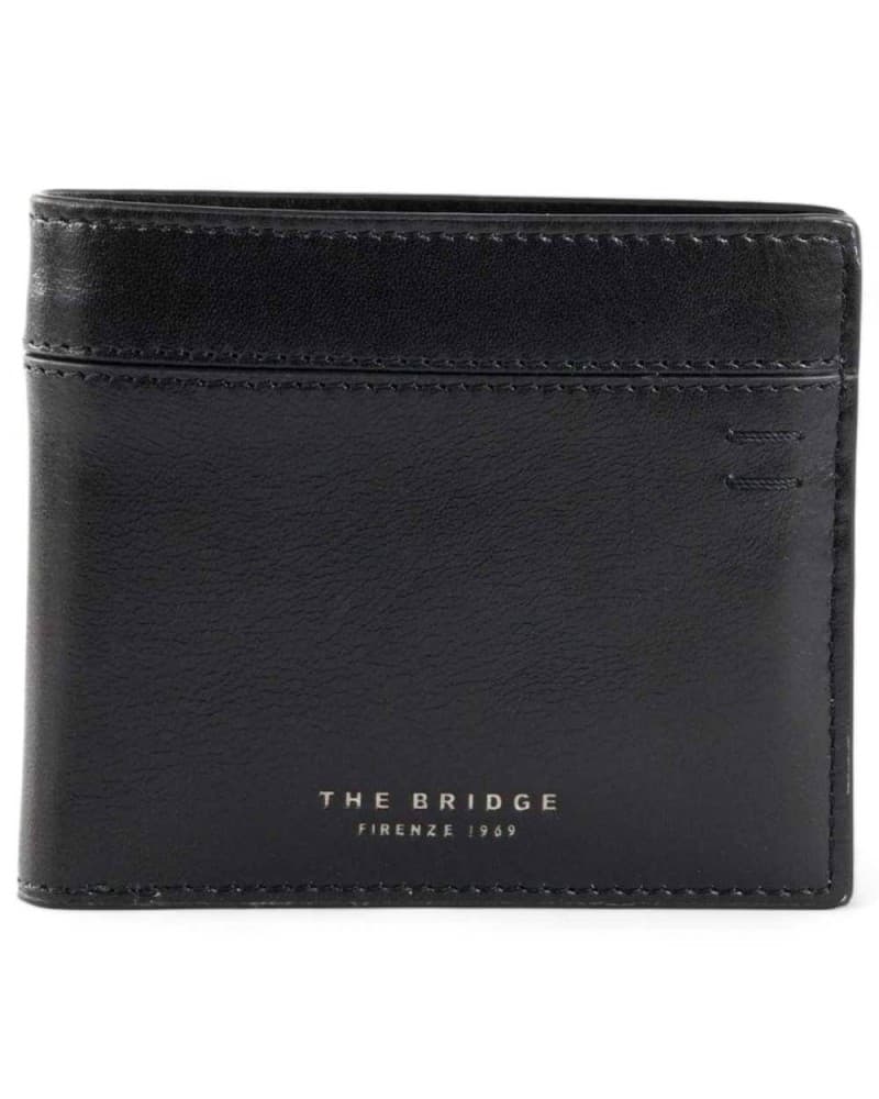 THE BRIDGE FIRENZE Portafoglio The Bridge Uomo Pelle Nero - 01422401-7R - 7