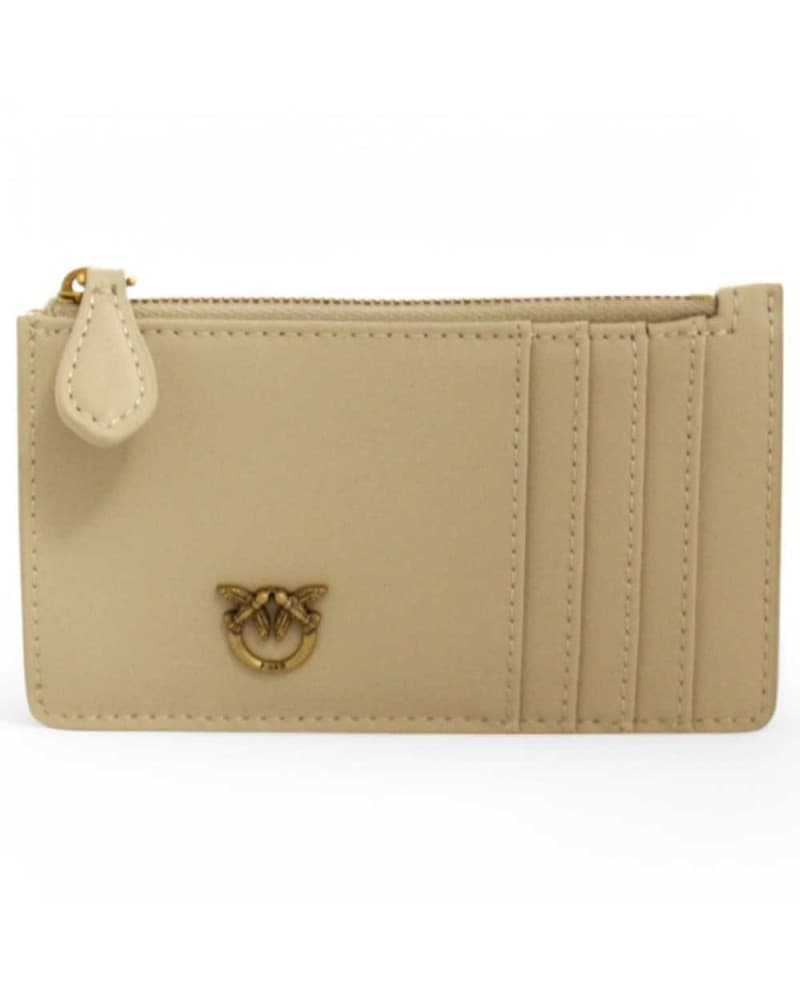 Pinko Portafoglio PINKO AIRONE Donna Pelle Beige - 100251-A0F1-C50Q - 5