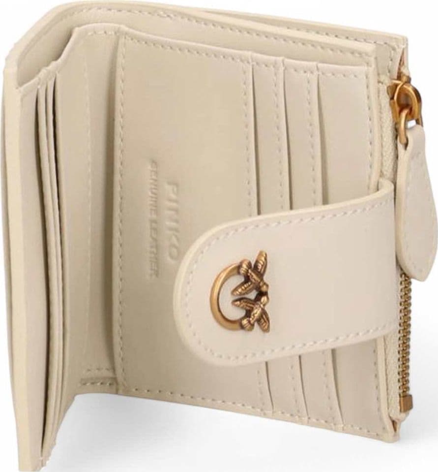 Pinko Portafoglio PINKO Donna Pelle Beige - 103610-A0F1-Z14Q - 4