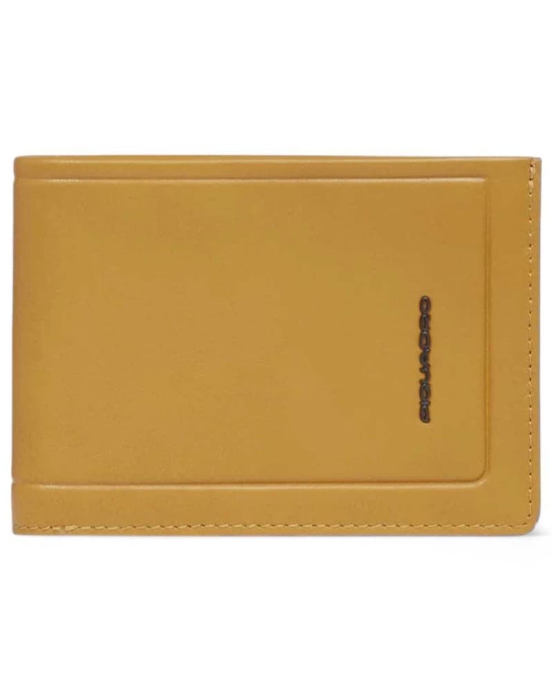 PIQUADRO Portafoglio  Uomo Pelle Giallo - PU1392S138R-G - 9