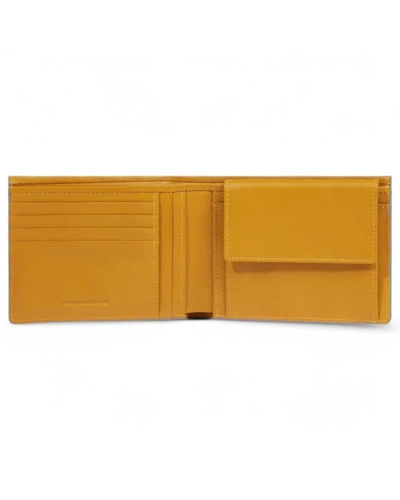 PIQUADRO Portafoglio  Uomo Pelle Giallo - PU257S138R-G - 7