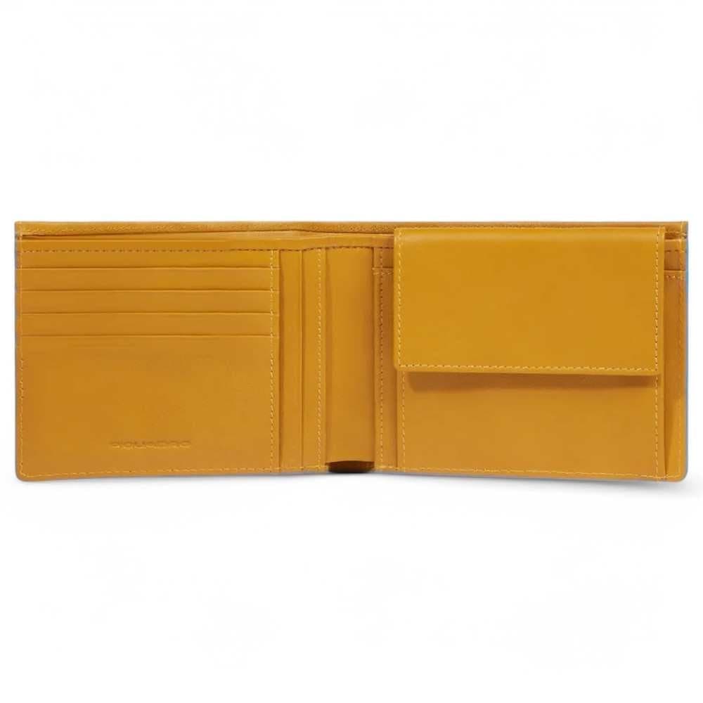 PIQUADRO Portafoglio  Uomo Pelle Giallo - PU257S138R-G - 8