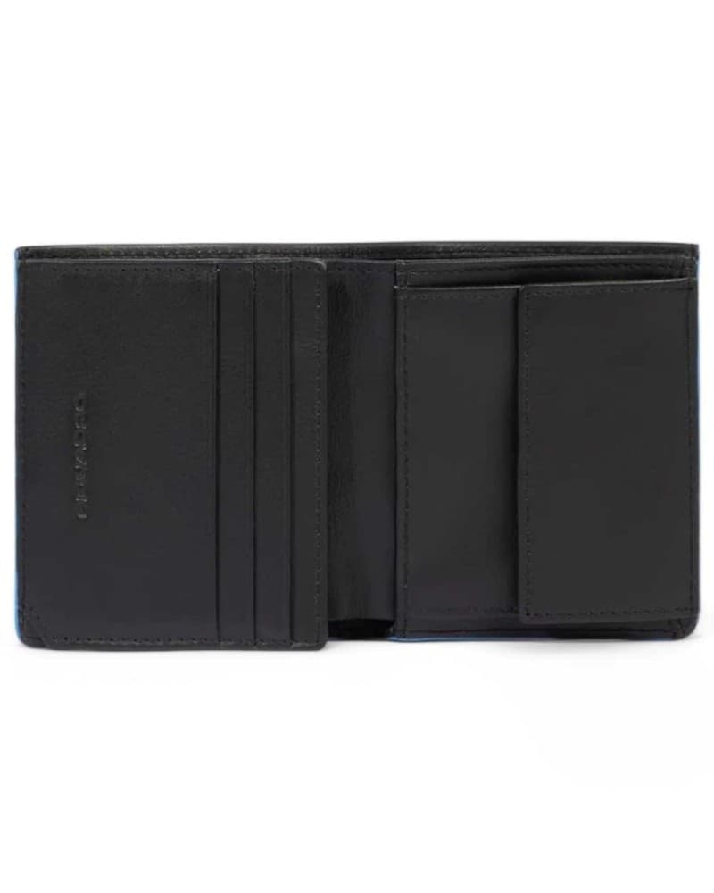 PIQUADRO Portafoglio  Uomo Pelle Nero - PU5964S138R-N - 5