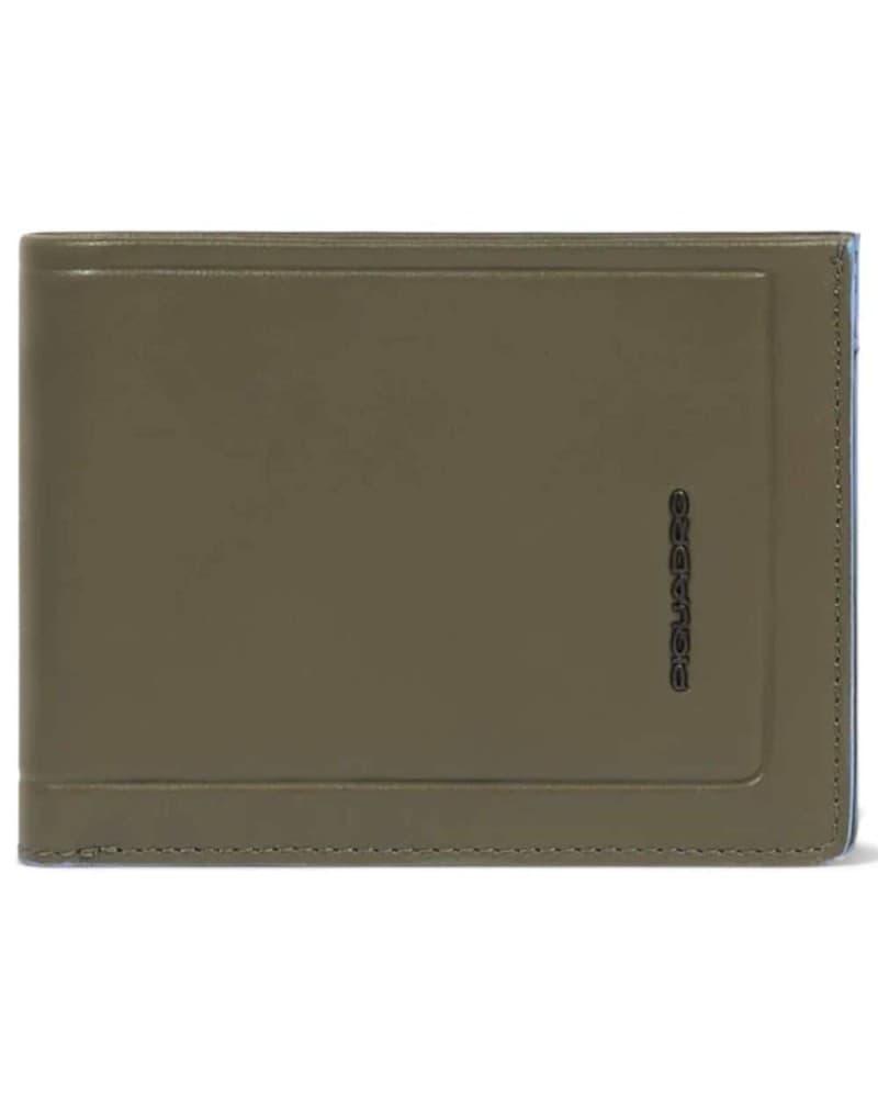 PIQUADRO Portafoglio  Uomo Pelle Verde - PU257S138R-VE - 9