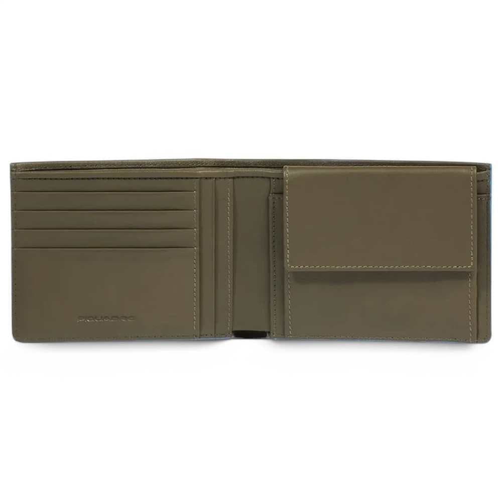 PIQUADRO Portafoglio  Uomo Pelle Verde - PU257S138R-VE - 8