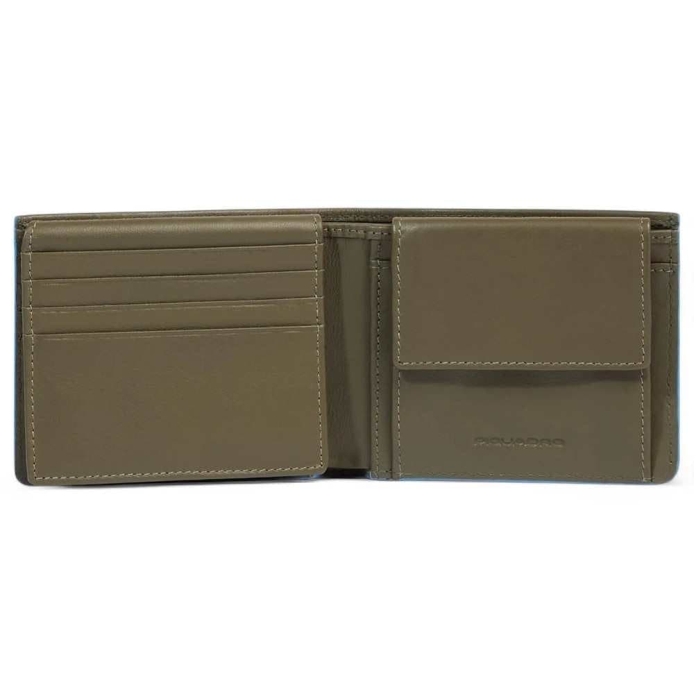 PIQUADRO Portafoglio  Uomo Pelle Verde - PU4518S138R-VE - 8