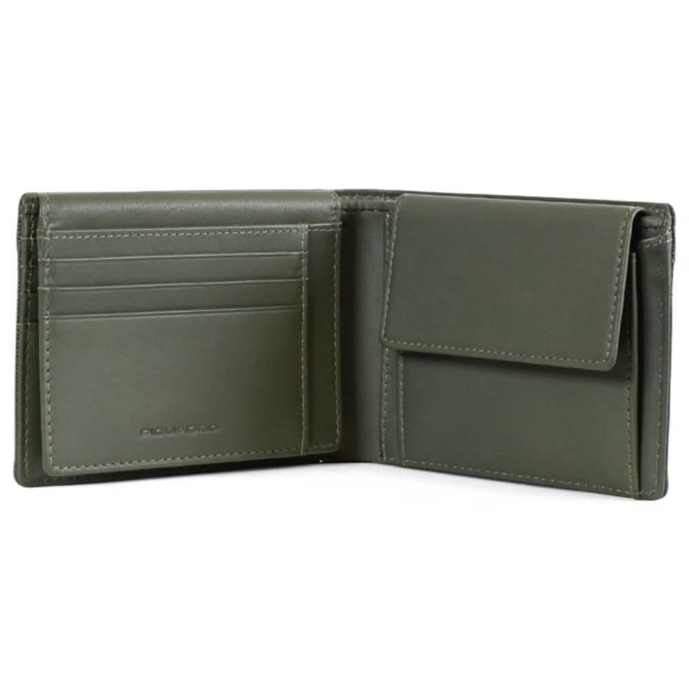 PIQUADRO Portafoglio  Uomo Verde - PU1392S136R-VE - 4