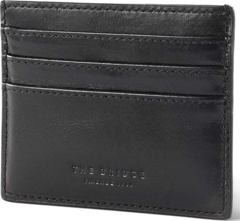THE BRIDGE FIRENZE Portacarte The Bridge Uomo Nero Pelle - 01420401-7R - 5