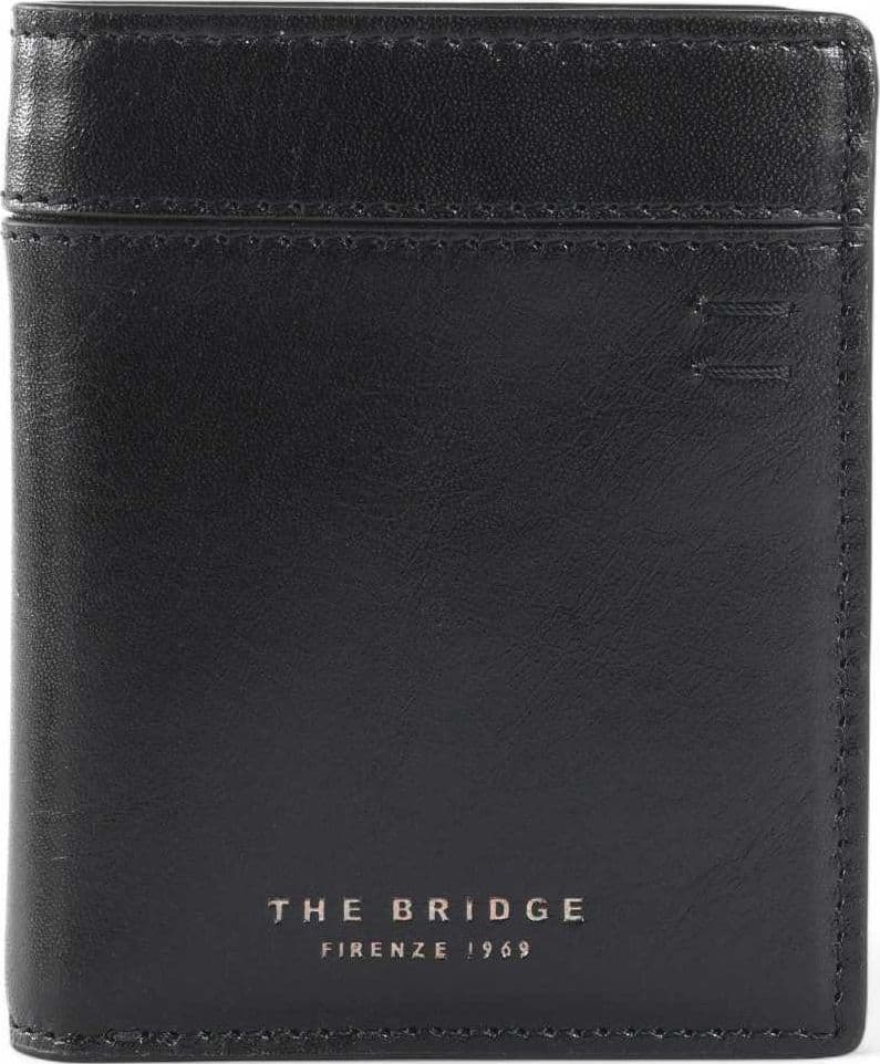 THE BRIDGE FIRENZE Portafoglio The Bridge GIULIO Uomo Pelle Nero - 01421401-7R - 2