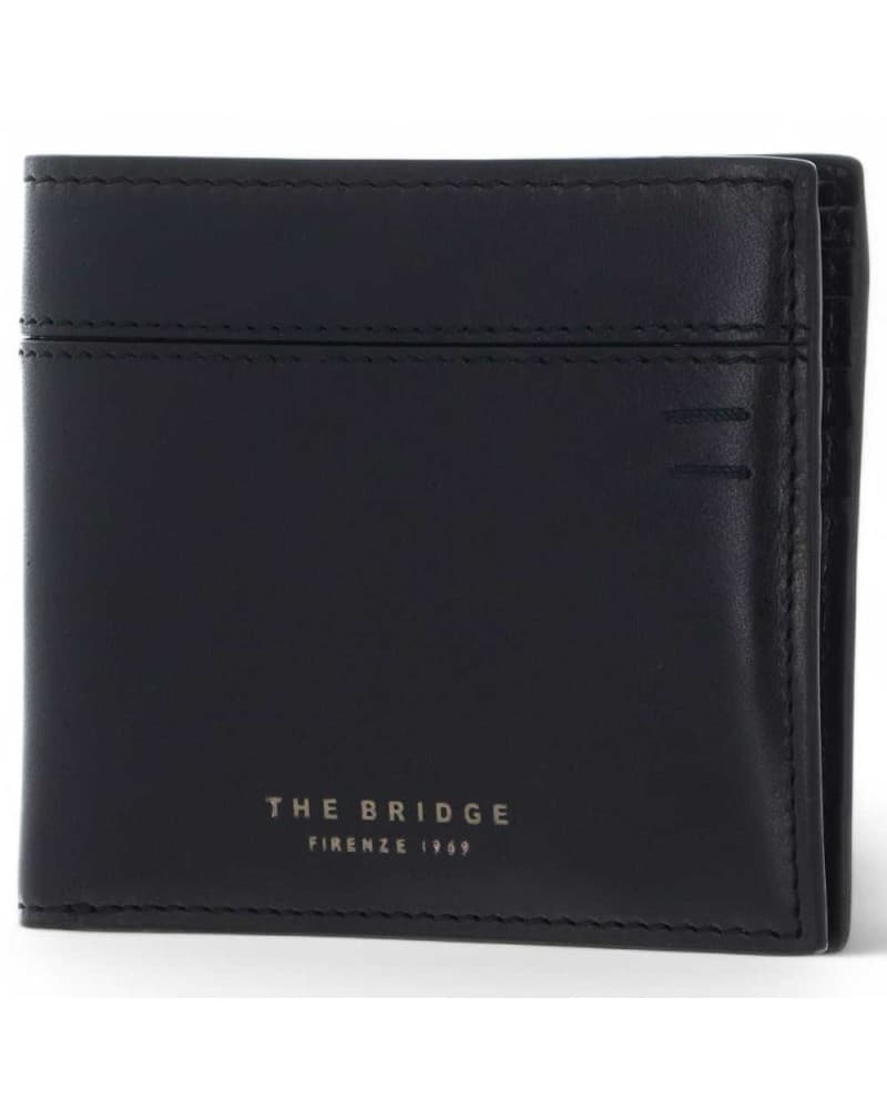 THE BRIDGE FIRENZE Portafoglio The Bridge GIULIO Uomo Pelle Nero - 01423401-7R - 9