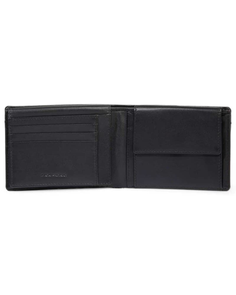 PIQUADRO Portafoglio  Uomo Nero - PU1392S136R-N - 7