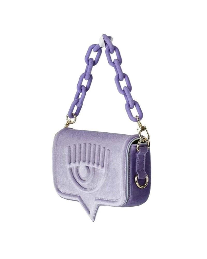 CHIARA FERRAGNI Borsa Chiara Ferragni EYELIKE BAGS Donna Viola - 73SB4BA2ZS520303 - 5