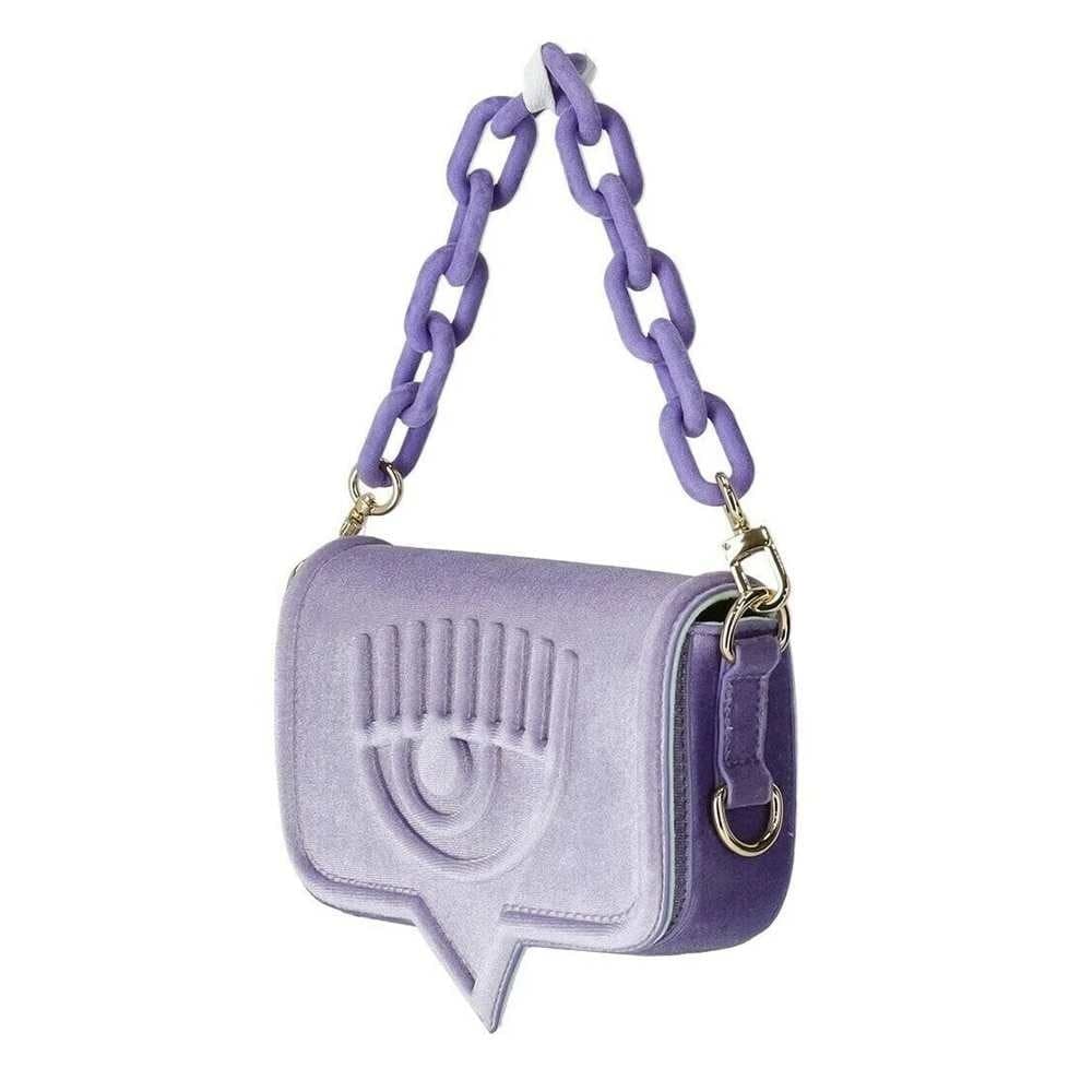 CHIARA FERRAGNI Borsa Chiara Ferragni EYELIKE BAGS Donna Viola - 73SB4BA2ZS520303 - 6