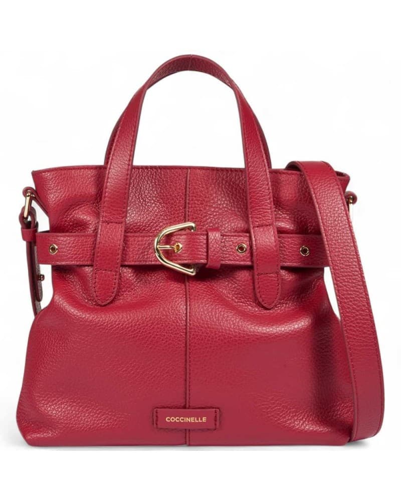 COCCINELLE Borsa a tracolla  Calf Cocker small sangria Donna Bordeaux - E1SO5180201R16 - 7