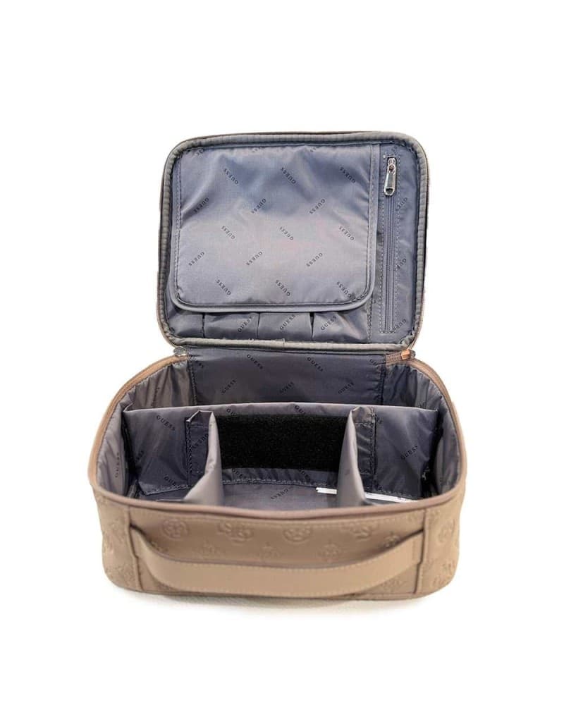 GUESS Beauty case  WILDER TRAVEL Donna Marrone - TWP74520450-BRO - 5