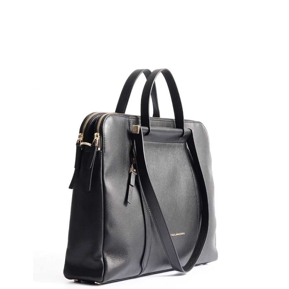 PIQUADRO Borsa  Circle Donna Cartella Pelle Nero - CA5730W92-N - 4
