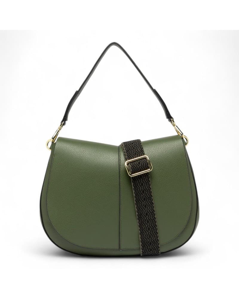 GIANNI CHIARINI Gianni Chiarini Borsa a tracolla Helena Round Deep Fir Donna verde - 6037COMMGRNNAOP14051 - 9