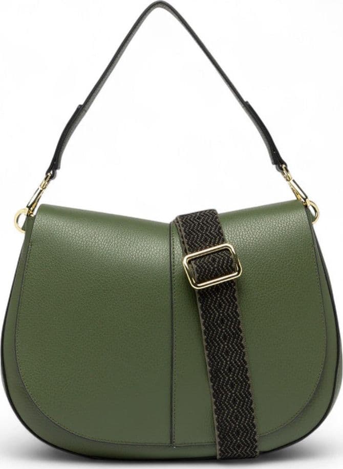 GIANNI CHIARINI Gianni Chiarini Borsa a tracolla Helena Round Deep Fir Donna verde - 6037COMMGRNNAOP14051 - 2